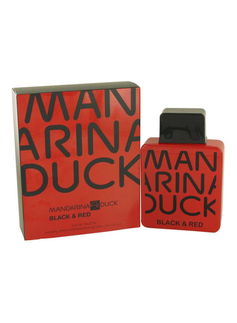 MANDARINA DUCK BLACK  RED EDT 100ML